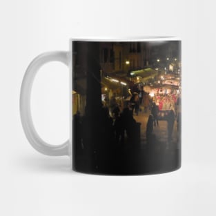 Venice city photography shopping during night Mug